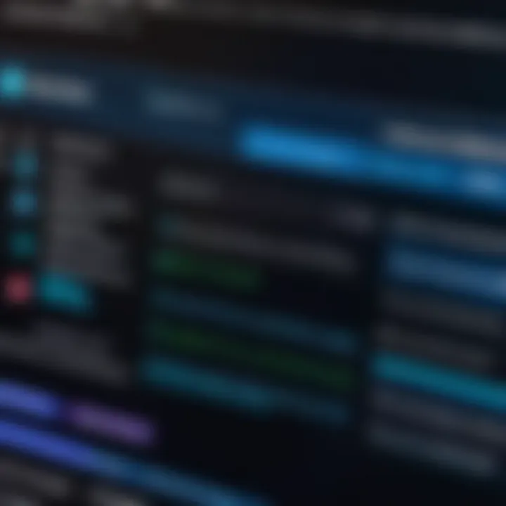 Secure password management interface