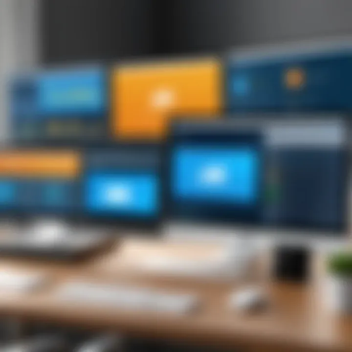 Features comparison of different remote desktop tools
