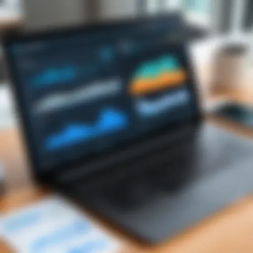 A sophisticated dashboard showcasing construction project analytics and metrics
