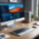 Remote desktop connection interface on Mac