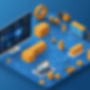Visual representation of supply chain efficiency