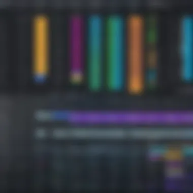Comparative analysis chart of music recording software functionalities