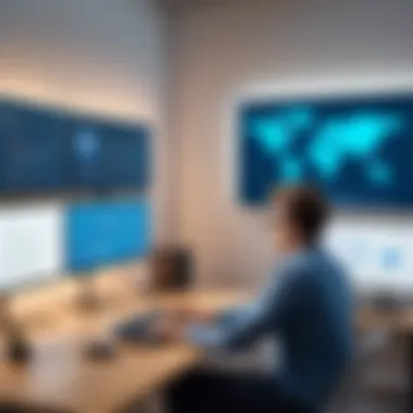 Educational setting utilizing multi-screen share technology