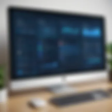 User interface of a popular multi-screen sharing application