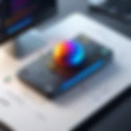 Conceptual representation of nudge theory in technology