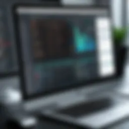 A detailed view of a spreadsheet application interface showcasing various functionalities.