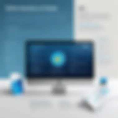 An infographic highlighting the advantages of online schedulers