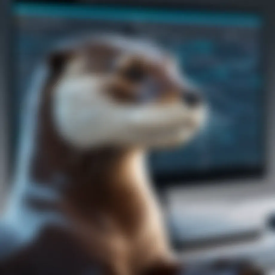 Dynamic interface of Otter AI showing transcription in real-time