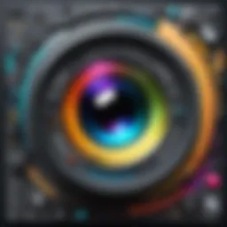 Captivating interface of Picsart showcasing editing tools