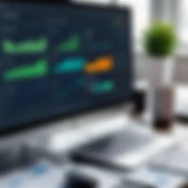 Pricing Plans for Financial Software Chart illustrating pricing plans of various software solutions