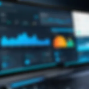 Salesforce Analytics Dashboard Insights Visualization of Salesforce analytics dashboard showcasing data insights