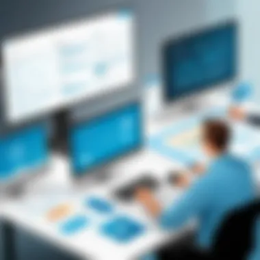 Data-Driven Decision Making with Salesforce Illustration of data-driven decision-making process powered by Salesforce