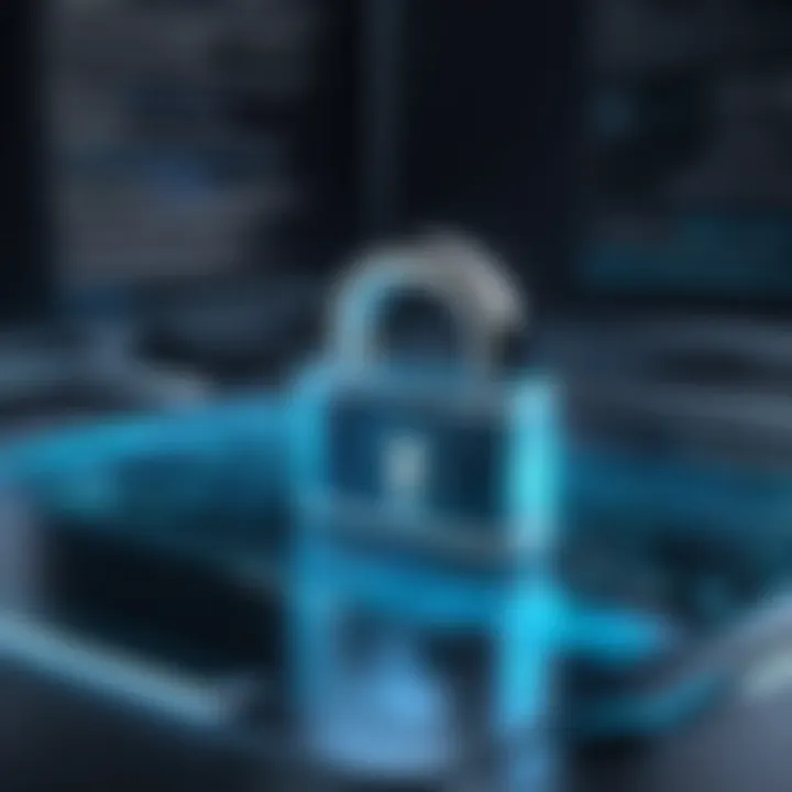 Secure password management interface