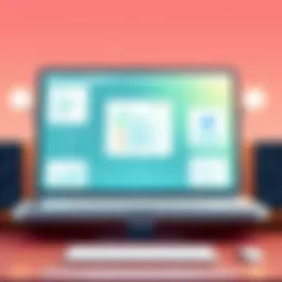 Modern interface of documentation management software