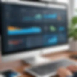 Interface showcasing NetSuite Ticketing System dashboard