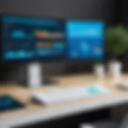 Dashboard view of Visix Dental Software showcasing user-friendly interface