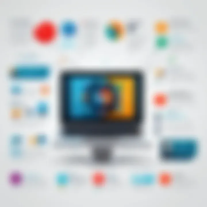 An infographic illustrating the advantages and limitations of web creation sites