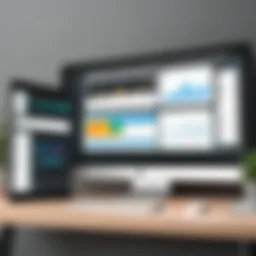 An overview of WordPress management dashboard