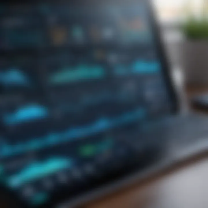 A detailed interface of Yodlee Finance showcasing data integration