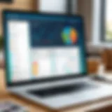 An intuitive dashboard showcasing financial aid management features