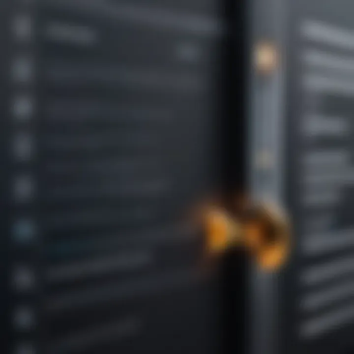 Comparison of different folder password software