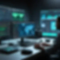 Visual representation of Forcepoint's advanced threat detection capabilities