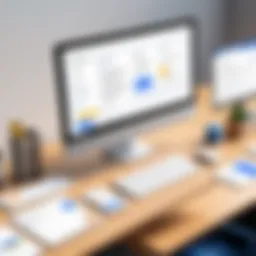 Overview of Google Workspace tools showcasing their interface