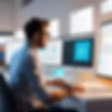 User engaging with iCliniq platform