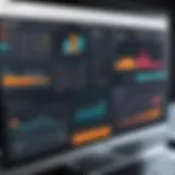 Visual representation of SnapRetail's interface showcasing dashboard features