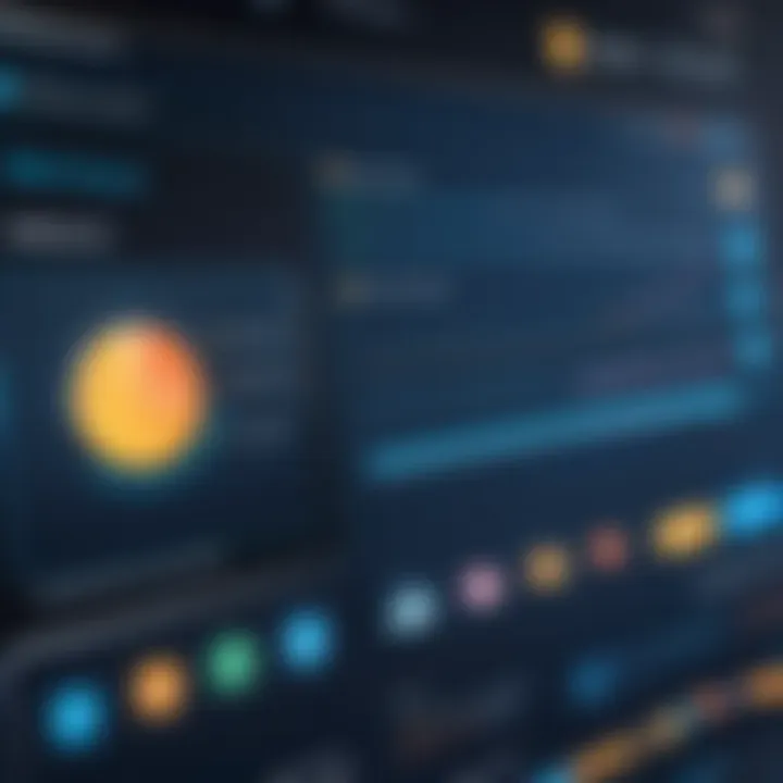 Graph depicting user feedback and satisfaction levels