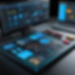 User interface of Mastercam software showcasing its design tools