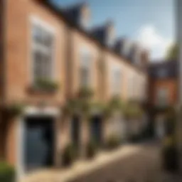 A picturesque mews property showcasing architectural charm.