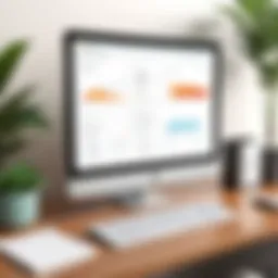 Visual representation of Papaya Global Payroll interface showcasing its dashboard features