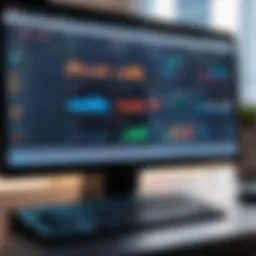 Overview of PC Law software dashboard showcasing key functionalities