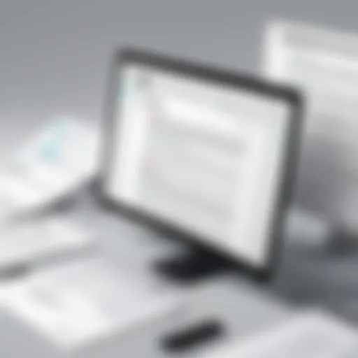 Illustration depicting diverse PDF filler applications in use