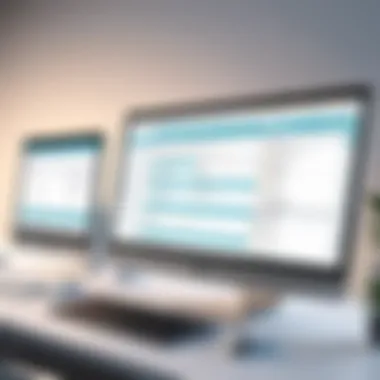 Project Management Software Interface A visual representation of project management software interface showcasing task organization