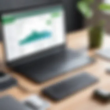 User interface screenshot of QuickBooks Accountant Online