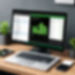 Comparison chart of QuickBooks Accountant Online and Desktop features