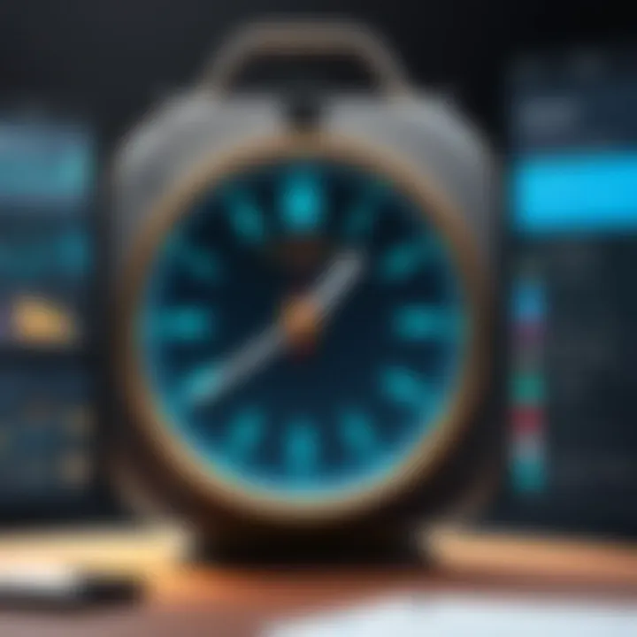 Historical timeline of time tracking applications