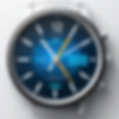 Interface of a modern time tracking application