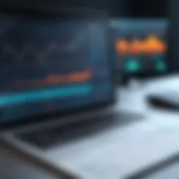 Visual representation of financial data integration