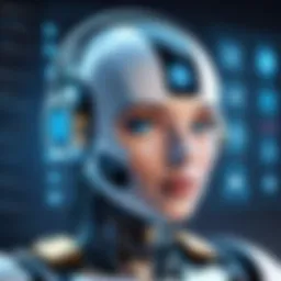 Visual representation of chatbot functionalities