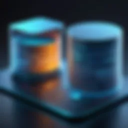 Visual representation of database architecture