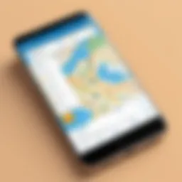 Travefy app interface showcasing trip planning features