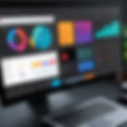 Overview of Adobe Experience Manager dashboard showcasing various functionalities.