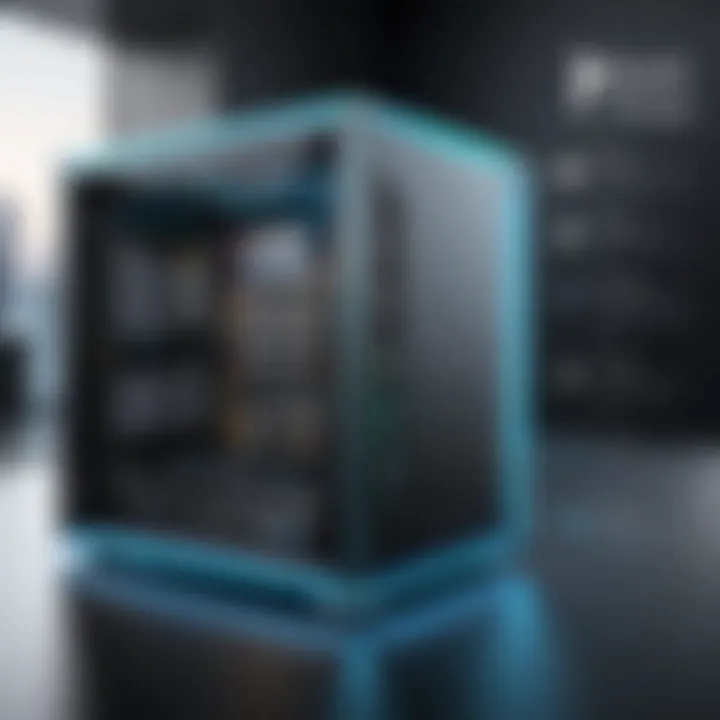 An infographic showcasing the advantages of using block storage in computing environments.