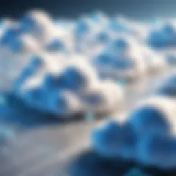 Visual representation of cloud scalability