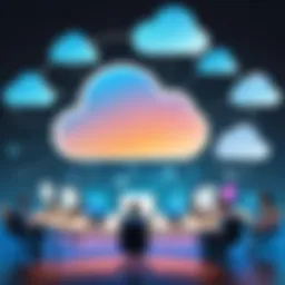 Illustration depicting the concept of Cloud Security Posture Management