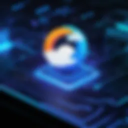 Illustration of Cloudflare DNS features and benefits