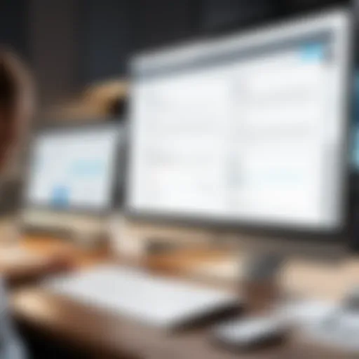 Detailed interface of DocVault showcasing document organization features
